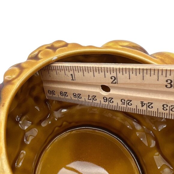 Vintage Ceramic Fruit Basket Cookie Jar Unique Kitchen Decor Collectible Storage - Picture 12 of 12